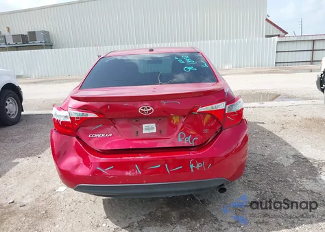 2014 Toyota Corolla S Plus from USA, damaged, VIN 2T1BURHE3EC076830